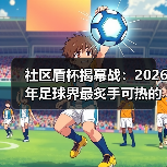 社区盾杯揭幕战：2026年足球界最炙手可热的赛事揭秘（图4）