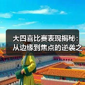大四喜比赛表现揭秘:从边缘到焦点的逆袭之路(图3) 大四喜比赛表现揭秘:从边缘到焦点的逆袭之路(图3)