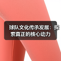 球队文化传承发展:探索真正的核心动力(图4) 球队文化传承发展:探索真正的核心动力(图4)