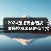 2024足坛转会暗战:资本操控与黑马逆袭全揭秘(图2) 2024足坛转会暗战:资本操控与黑马逆袭全揭秘(图2)