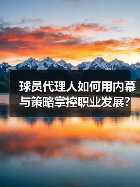 球员代理人如何用内幕与策略掌控职业发展?(图2) 球员代理人如何用内幕与策略掌控职业发展?(图2)