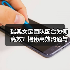 瑞典女足团队配合为何高效?揭秘高效沟通与创新训练策略(图3) 瑞典女足团队配合为何高效?揭秘高效沟通与创新训练策略(图3)