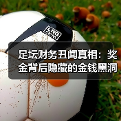 足坛财务丑闻真相：奖金背后隐藏的金钱黑洞