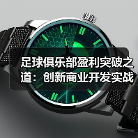 足球俱乐部盈利突破之道:创新商业开发实战全攻略(图4) 足球俱乐部盈利突破之道:创新商业开发实战全攻略(图4)