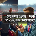 马德里德比激情:城市文化与足球对决的极致碰撞(图2) 马德里德比激情:城市文化与足球对决的极致碰撞(图2)