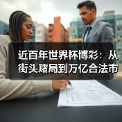 近百年世界杯博彩：从街头赌局到万亿合法市场的演变经历了什么？